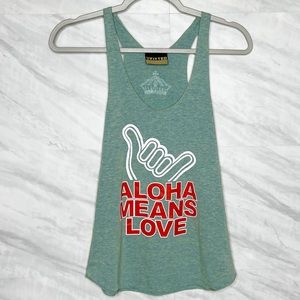 FITTED Hawaii Aloha Tank Small